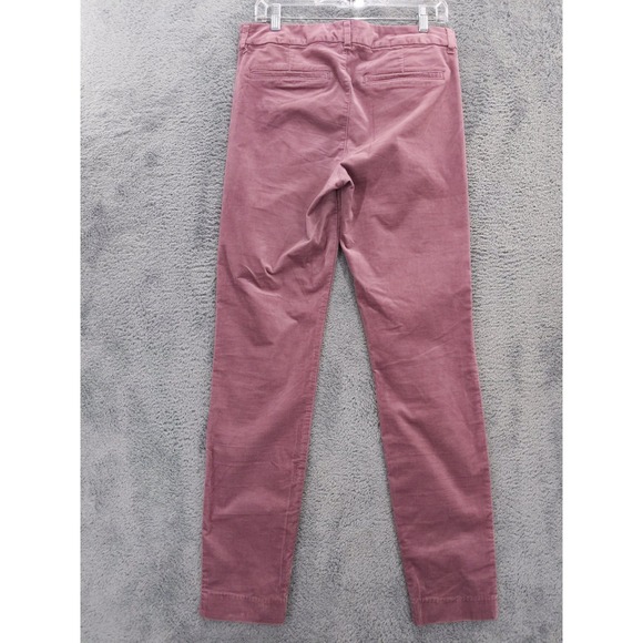 Old Navy Pixie Velour Pants Women's Size 6 Tall Straight Leg Mauve - Picture 5 of 9
